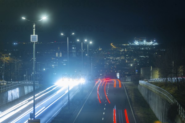 Well-developed traffic junction Bergstrasse B170 with access to the A17 motorway. Dresden lies in