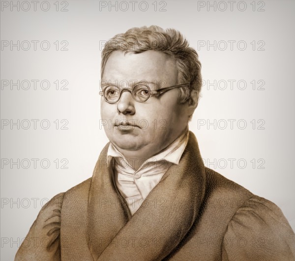 Friedrich Arnold Brockhaus, 1772 – 1823, German encyclopedia publisher and editor, digitally
