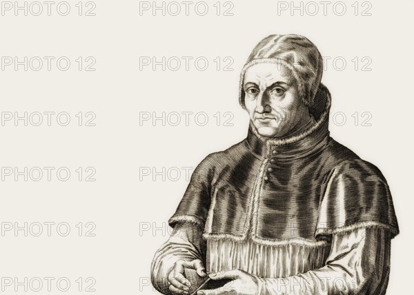 Pope Adrian VI, 1459 – 1523, Bishop of Rome from 1522 to his death