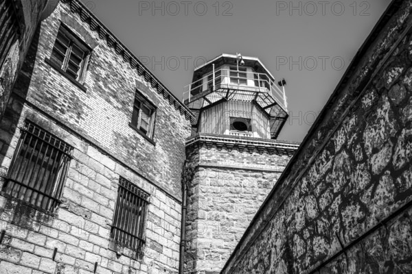 PHILADELPHIA, USA, AUGUST 15, 2022, Watchtower for prison guards at the Eastern State Penitentiary,