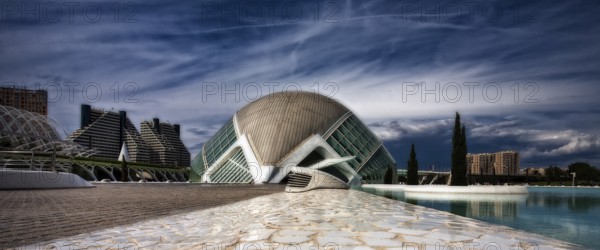The Ciudad de las Artes y de las Ciencias is a science centre in Valencia. It was built between