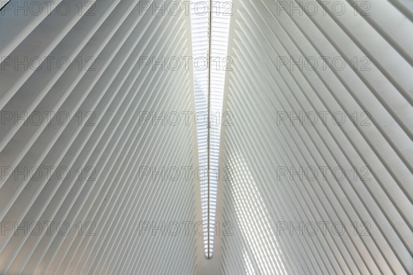 New York, United States of America, September 19, 2019: Interior view of the World Trade Center