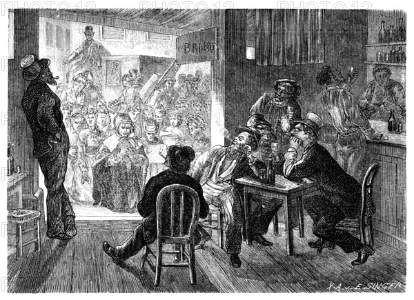 Illustration originally published in Hesse-Warteggs Nord Amerika, swedish edition published in 1880
