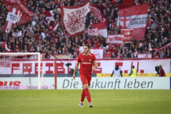 Christian Günter (SC Freiburg) at the match of the 1st FBL: 24-25: 1st FBL: 24-25: 9th Sptg. SC