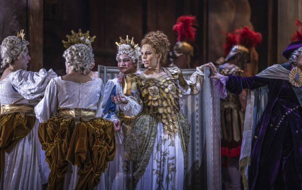 ?Xerxes? by George Frideric Handel in the production by Stefan Herheim. Revival rehearsal from 11