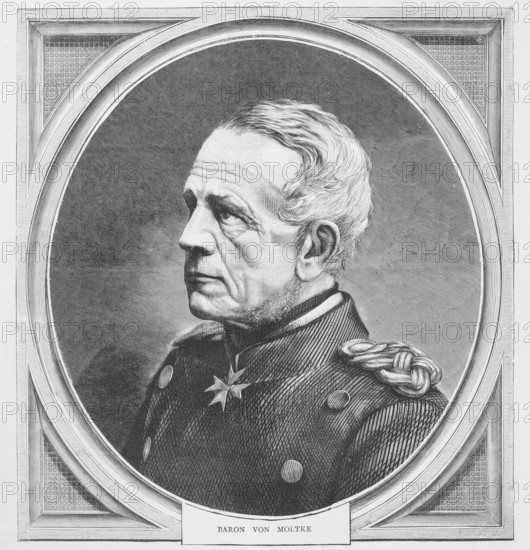Helmuth von Moltke the Elder (1800-1891) . Prussian field marshal, the greatest strategist of the