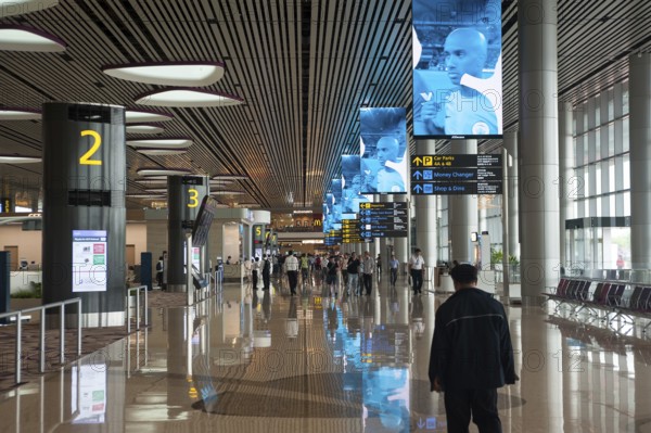 31 Oct 2017, Singapore, Republic of Singapore, Asia, A view of the departure level of the new