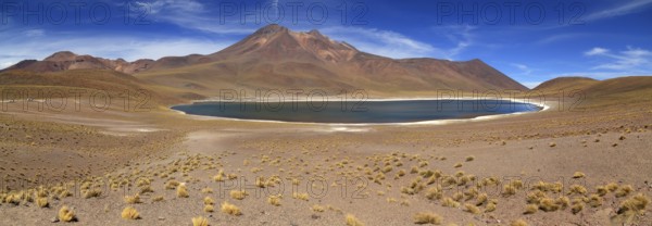 Laguna Miniques in the Atacama Desert in Chile