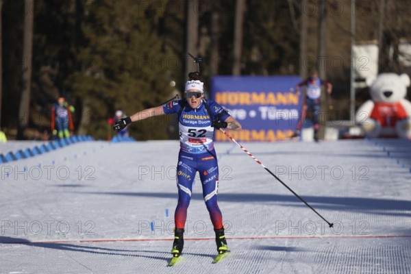 Lou Jeanmonnot France at the IBU Biathlon World Championships Lenzerheide 2025, Lenzerheide,