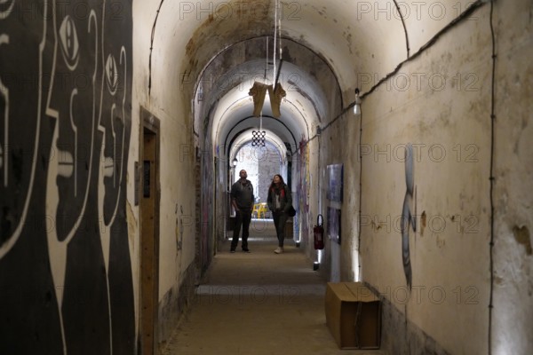 MAUSA VAUBAN, Museum of Urban Art and Street Art, Neuf-Brisach Fortress, France, Europe, Long