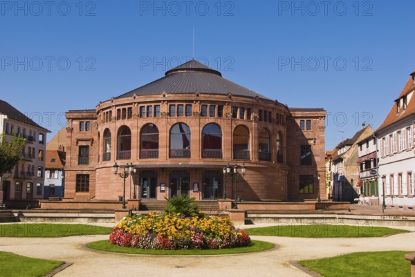 Theatre Municipal, Haguenau, Alsace, France, Europe