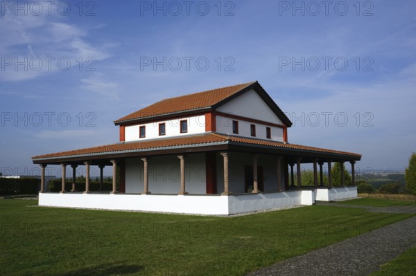 Archaeological Park Martberg, next to Pommern and Karden, celtic-roman temple, Lenus-Mars hiking