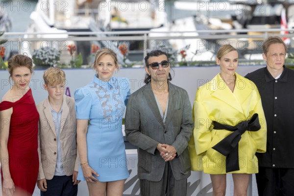 Cannes, France - 16.5.2024: Lisa Hagmeister, Jasper Ole Billerbeck, Laura Tonke, Fatih Akin, Diane