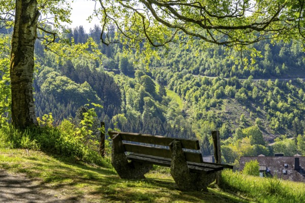 The village of Nordenau, district of Schmallenberg, in the Hochsauerlandkreis, North