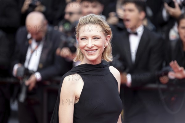 Cannes, France - 24.5.2024: Cate Blanchett on the red carpet during the Closing Ceremony at the