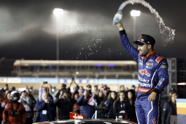 TY MAJESKI (98) wins the NASCAR Craftsman Truck Series Championship Race at Phoenix Raceway in