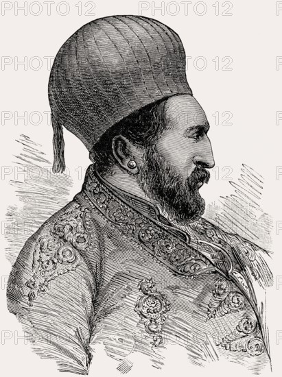 Mohammad Yaqub Khan, 1849 – 1923, Emir of Afghanistan, From British Battles on Land and Sea, by