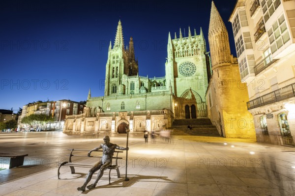 Burgos cathedral, Santa Iglesia Catedral Basílica Metropolitana de Santa María, Burgos province,