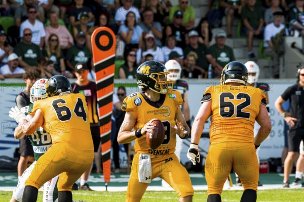 German Football League, Game: Schwäbisch Hall Unicorns, Munich Cowboys in the Optima Sportpark in