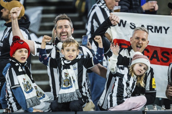 MELBOURNE, AUSTRALIA, MAY 22: Fans before Tottenham Hotspur play Newcastle United during the Global