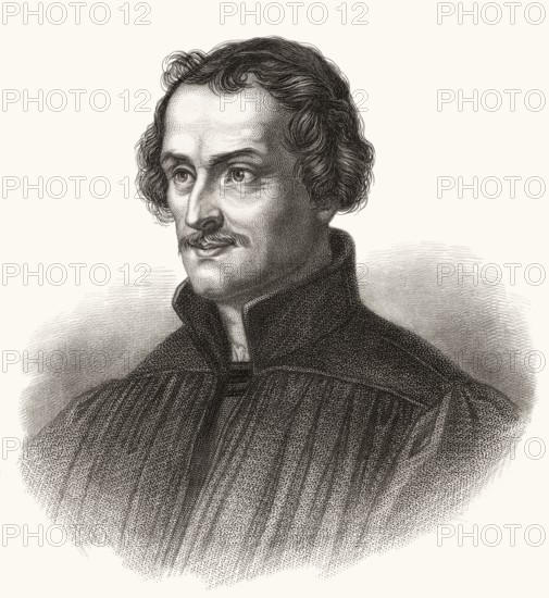Philipp Melanchthon or Philipp Schwartzerdt, 1497, 1560, a German philosopher, humanist, theologian