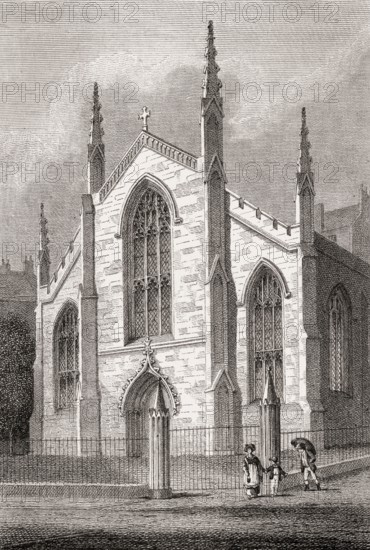 St Mary's Roman Catholic Cathedral, Broughton Street, Edinburgh, Scotland, 19th century, Views in