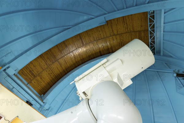 The huge professional telescope in The Bulgarian National Astronomical Observatory (Rozhen
