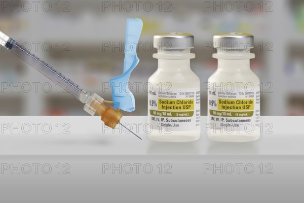 Bacteriostatic Sodium Chloride for injection USP is a sterile, multiple-dose vial from which