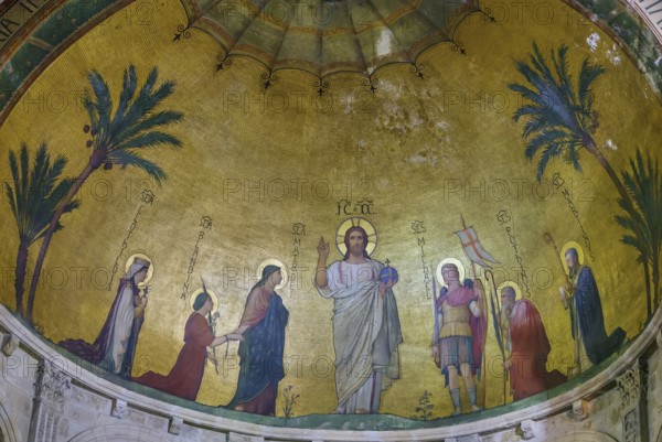 Basilica of Saint-Martin d'Ainay is a Romanesque church in the historic centre of Lyon, France,