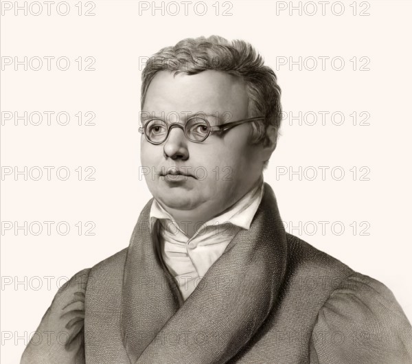 Friedrich Arnold Brockhaus, 1772 – 1823, German encyclopedia publisher and editor, digitally