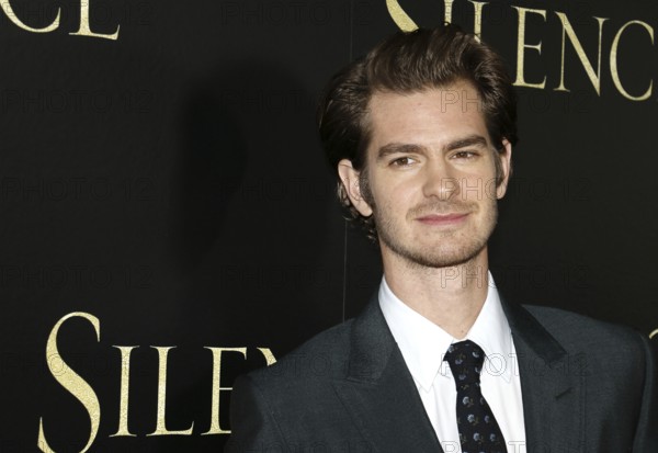 Andrew Garfield at the Los Angeles premiere of 'Silence' held at the Directors Guild Of America in
