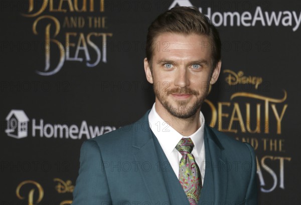 Dan Stevens at the Los Angeles premiere of 'Beauty And The Beast' held at the El Capitan Theatre in