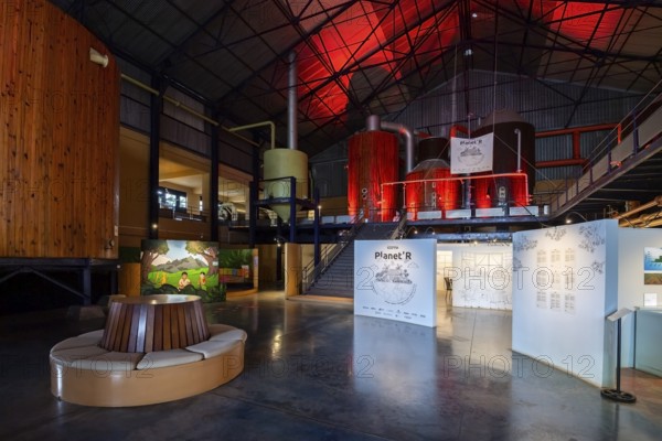 Exhibition Hall, Sugar Museum, L'Aventure du Sucre, Pamplemousses, Indian Ocean, Island, Mauritius,