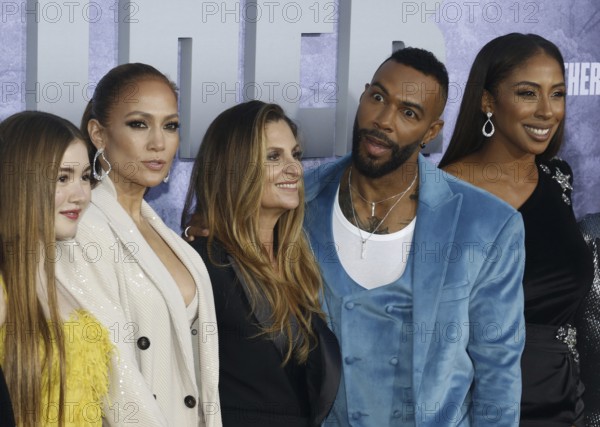 Lucy Paez, Jennifer Lopez, Niki Caro, Omari Hardwick and Yvonne Senat Jones at the Los Angeles