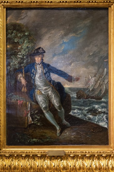 Self-portrait of the painter, Luis Paret y Alcazar, 1780, oil on paper attached to canvas, Museo de
