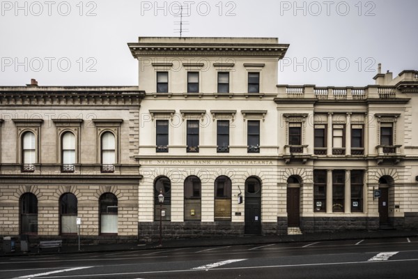 BALLARAT, AUSTRALIA, April 8 2023: The iconic architecture of the country Victorian town of
