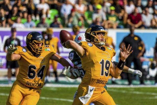 German Football League, Game: Schwäbisch Hall Unicorns, Munich Cowboys in the Optima Sportpark in