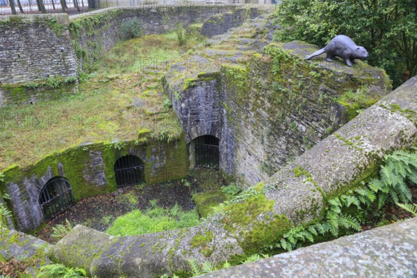 Casemates at the former city gate Porte Saint Pierre, Nantes, Departement Loire-Atlantique, Region