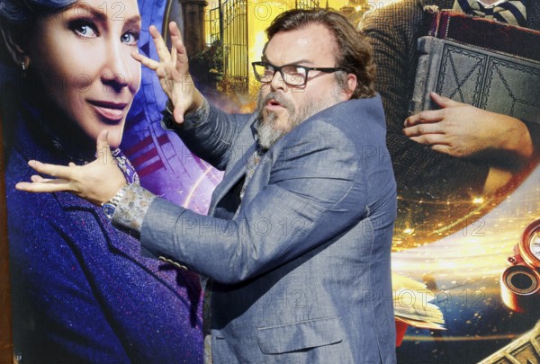 Jack Black at the Los Angeles premiere of 'The House With A Clock In Its Walls' held at the TCL