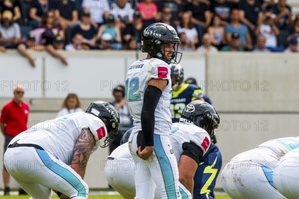 ELF/ Game : Munich Ravens at Stuttgart Surge on Aug. 13. 2023, in the Gazi Stadium, Stuttgart,