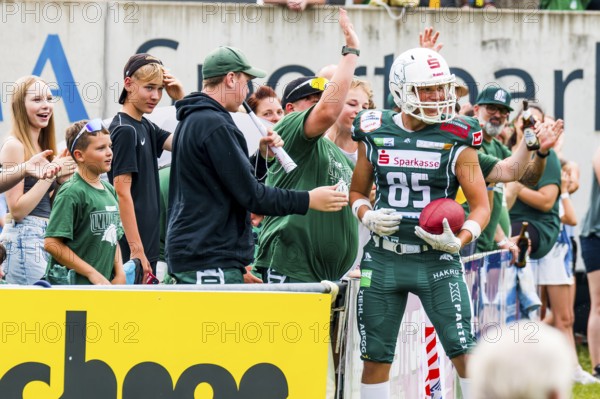 German Football League, Game: Schwäbisch Hall Unicorns, Kirchdorf Wildcats in the Optima Sportpark
