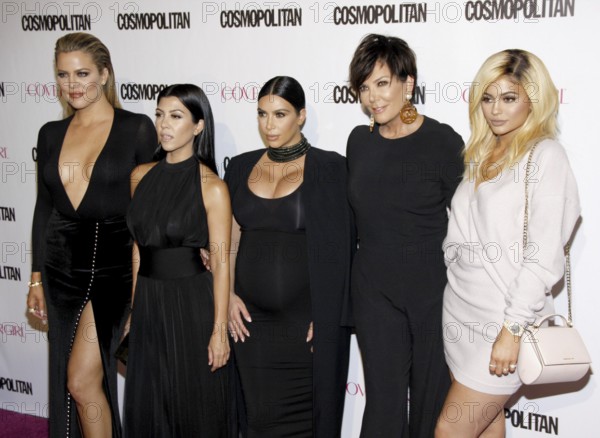 Khloe Kardashian, Kourtney Kardashian, Kim Kardashian, Kris Jenner and Kylie Jenner at the
