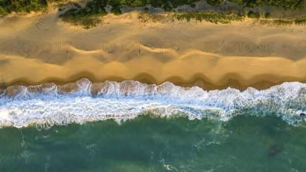 Balneario Camboriu in Santa Catarina. Taquaras Beach and Laranjeiras Beach in Balneario Camboriu.