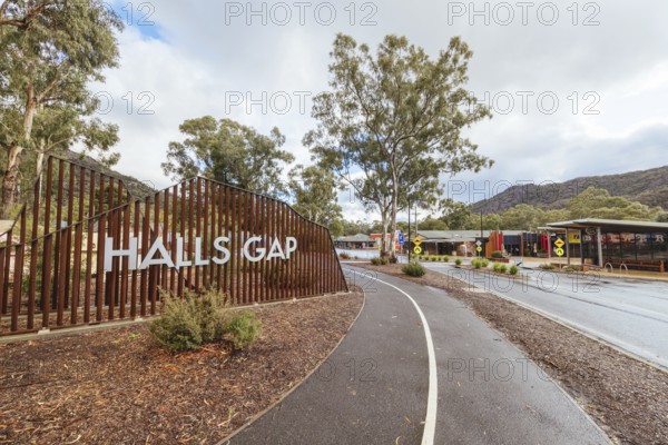 HALLS GAP, AUSTRALIA, April 16: Views within the rural township of Halls Gap in the Grampians