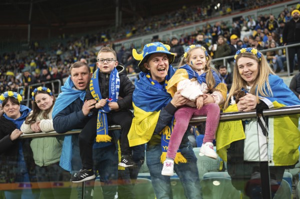 WROCLAW, POLAND - MARCH 26, 2024: Qualifications for UEFA Euro 2024. Final play-off match Ukraine -