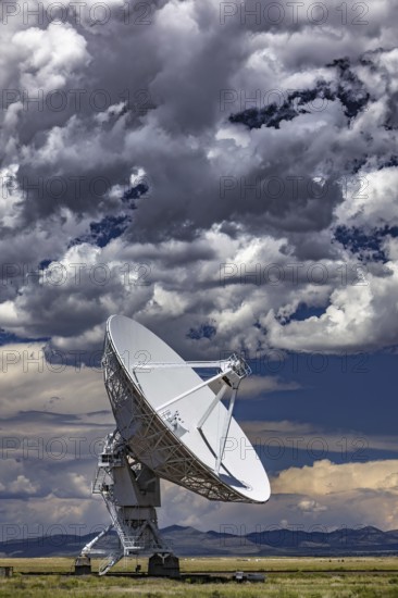 The VLA, very Large Array, Radio Telescope in Socorro, New Mexico