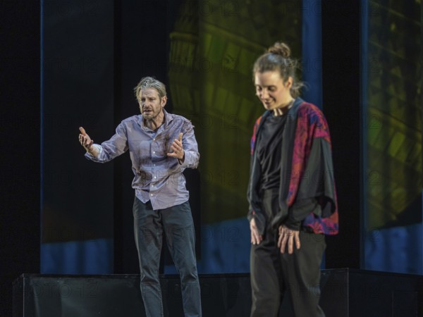 Replay by Yael Ronen at the Schaubühne in Berlin. In 1988, an opera singer from the GDR stays in