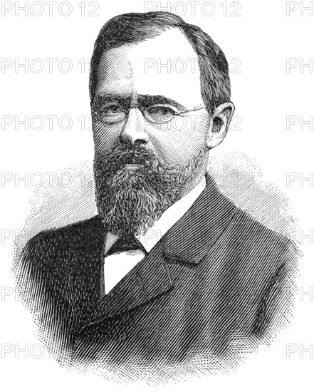 Carl Paul Gottfried Linde, Ritter von Linde, 1842 - 1934, a German engineer who developed