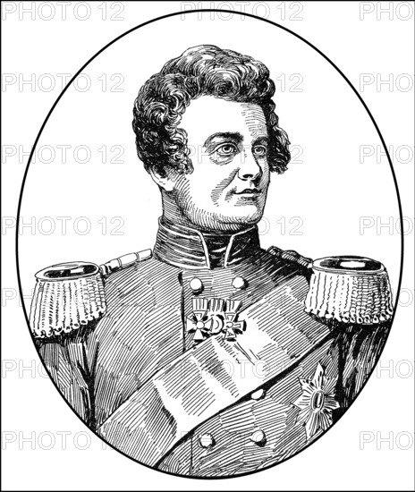 Portrait of Frederick William IV or Friedrich Wilhelm IV., 1795 - 1861, King of Prussia, Portrait