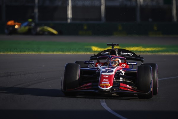 MELBOURNE, AUSTRALIA, MARCH 22: Richard Verschoor of Netherlands and Trident during qualifying at